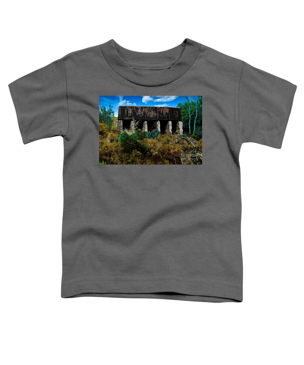 Railways Toddler T-Shirt featuring the photograph Glenfinnan Water Tower by Richard Denyer