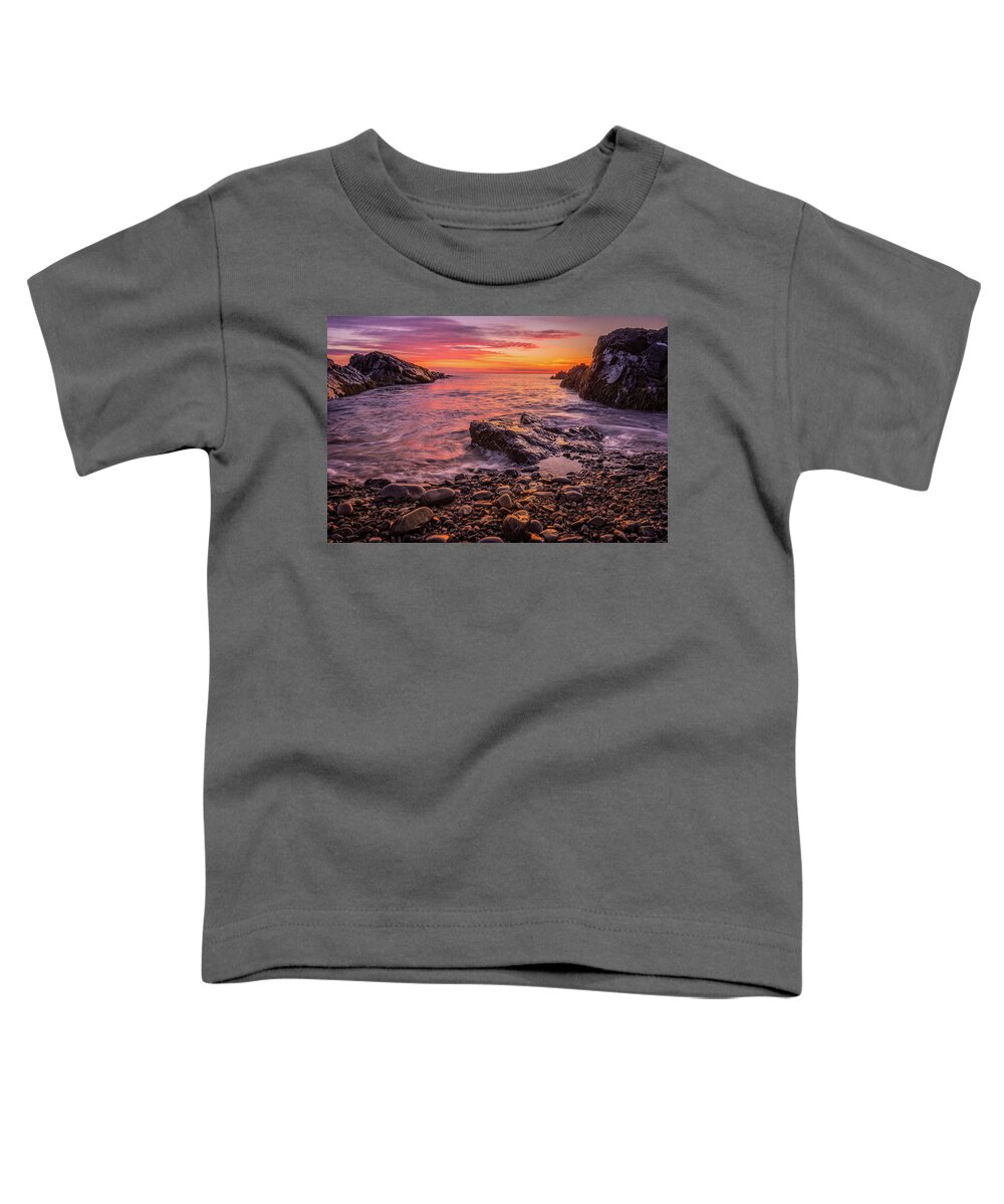 Bay Toddler T-Shirt featuring the photograph Gold Coast. by Jeff Sinon