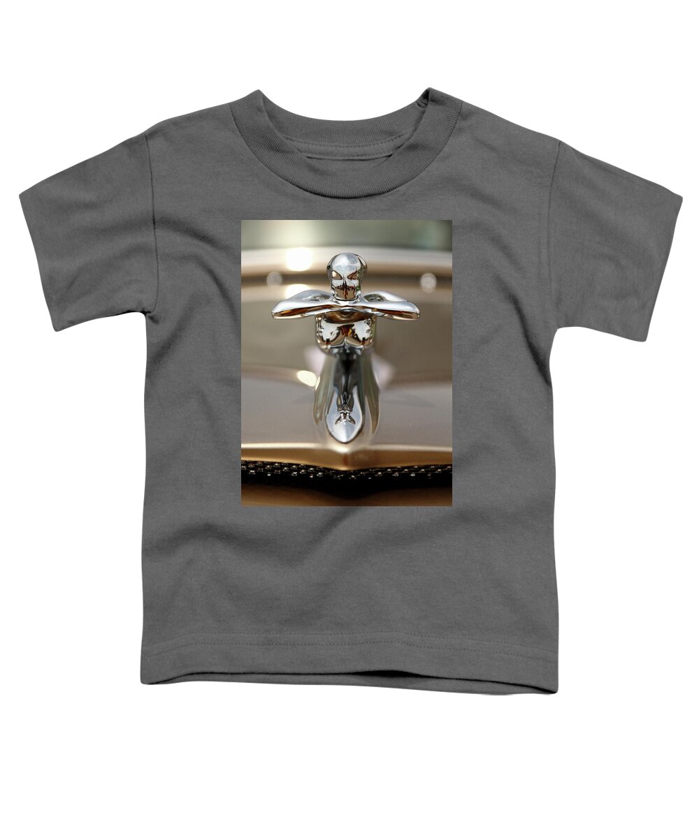 Ornament Toddler T-Shirt featuring the photograph Golden Lady by Lens Art Photography By Larry Trager