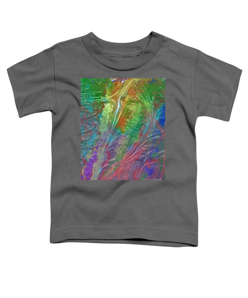 Google Toddler T-Shirt featuring the digital art Google, Earth, Plastic, Oceans by Scott S Baker