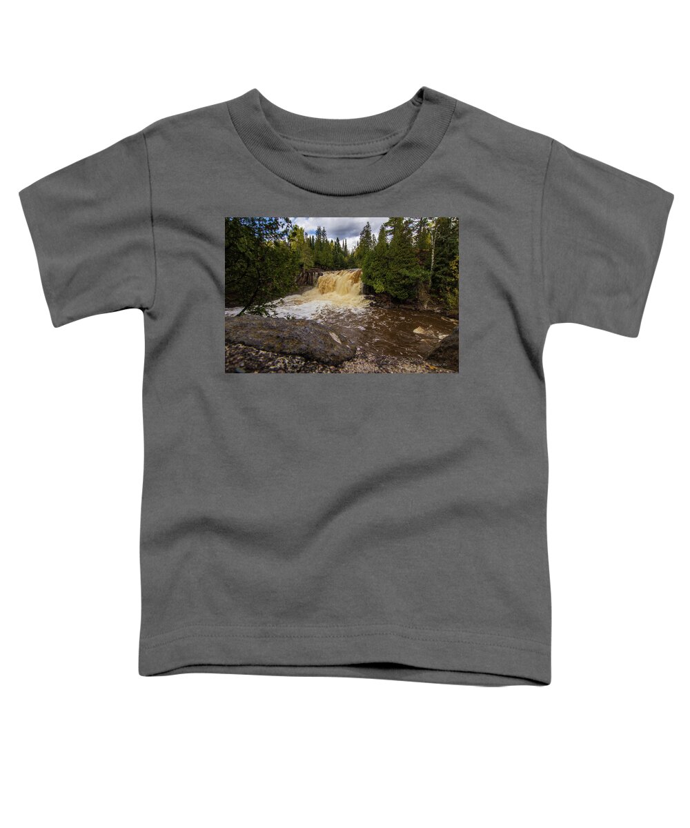 Gooseberry Falls Toddler T-Shirt featuring the photograph Gooseberry Falls 6 by Jana Rosenkranz