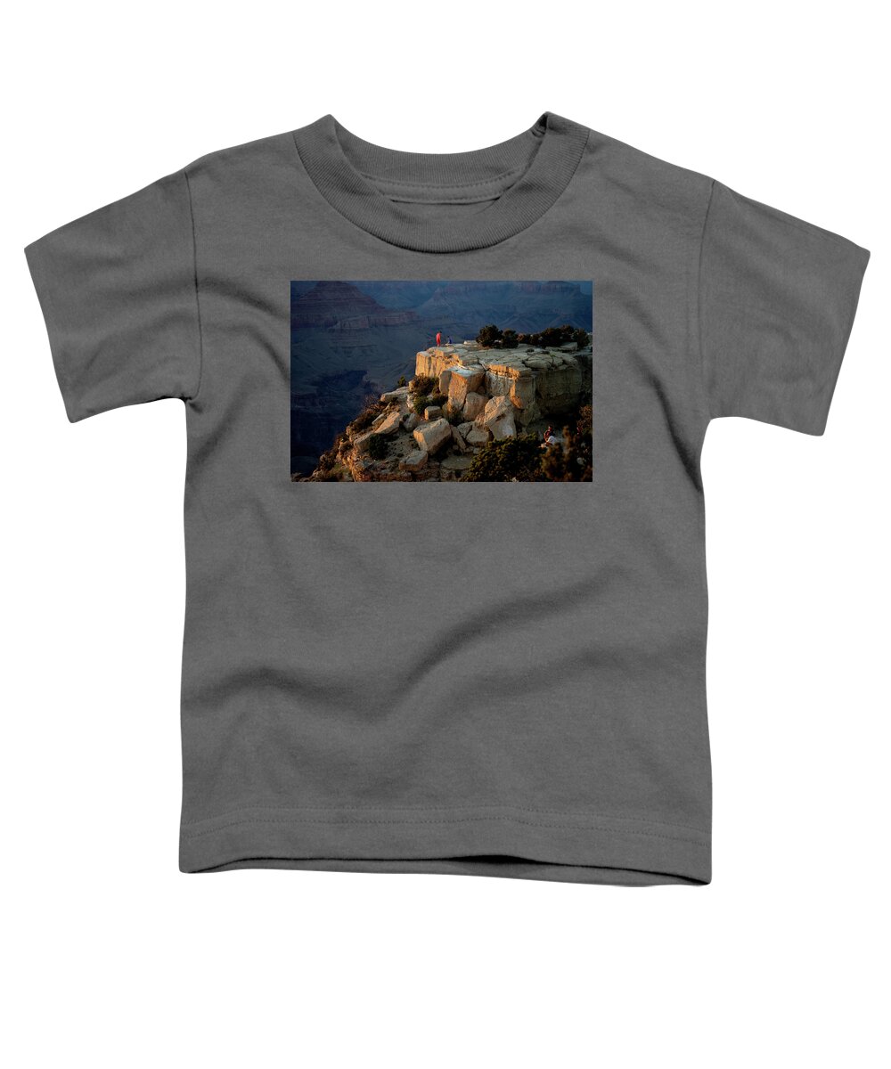 Sunset Toddler T-Shirt featuring the photograph Grand Canyon by Ron Roberts