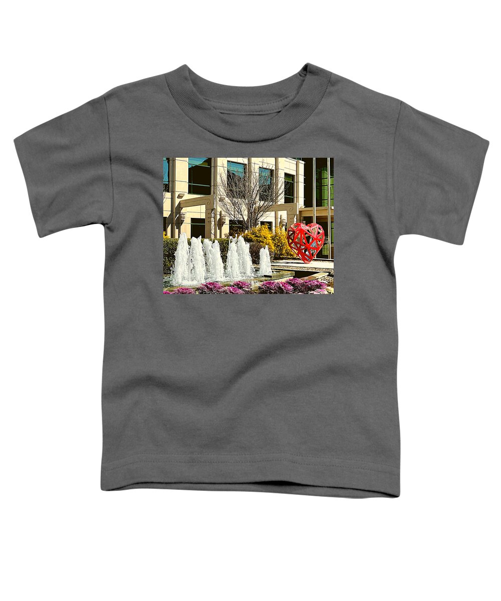 Greenville Toddler T-Shirt featuring the photograph Have a Heart 3 by Lee Darnell
