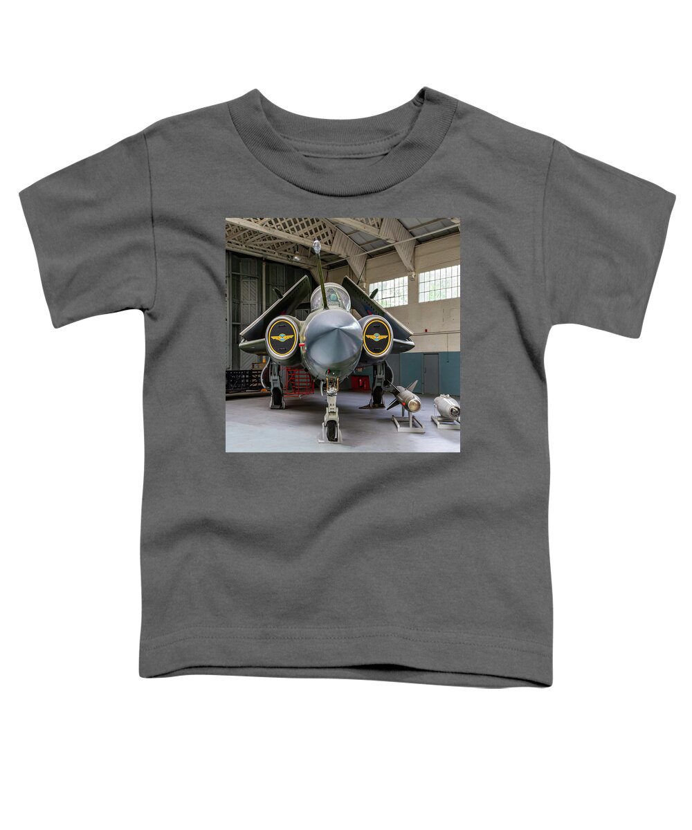 Buccaneer Toddler T-Shirt featuring the photograph Hawker Siddley Buccaneer by Shirley Mitchell