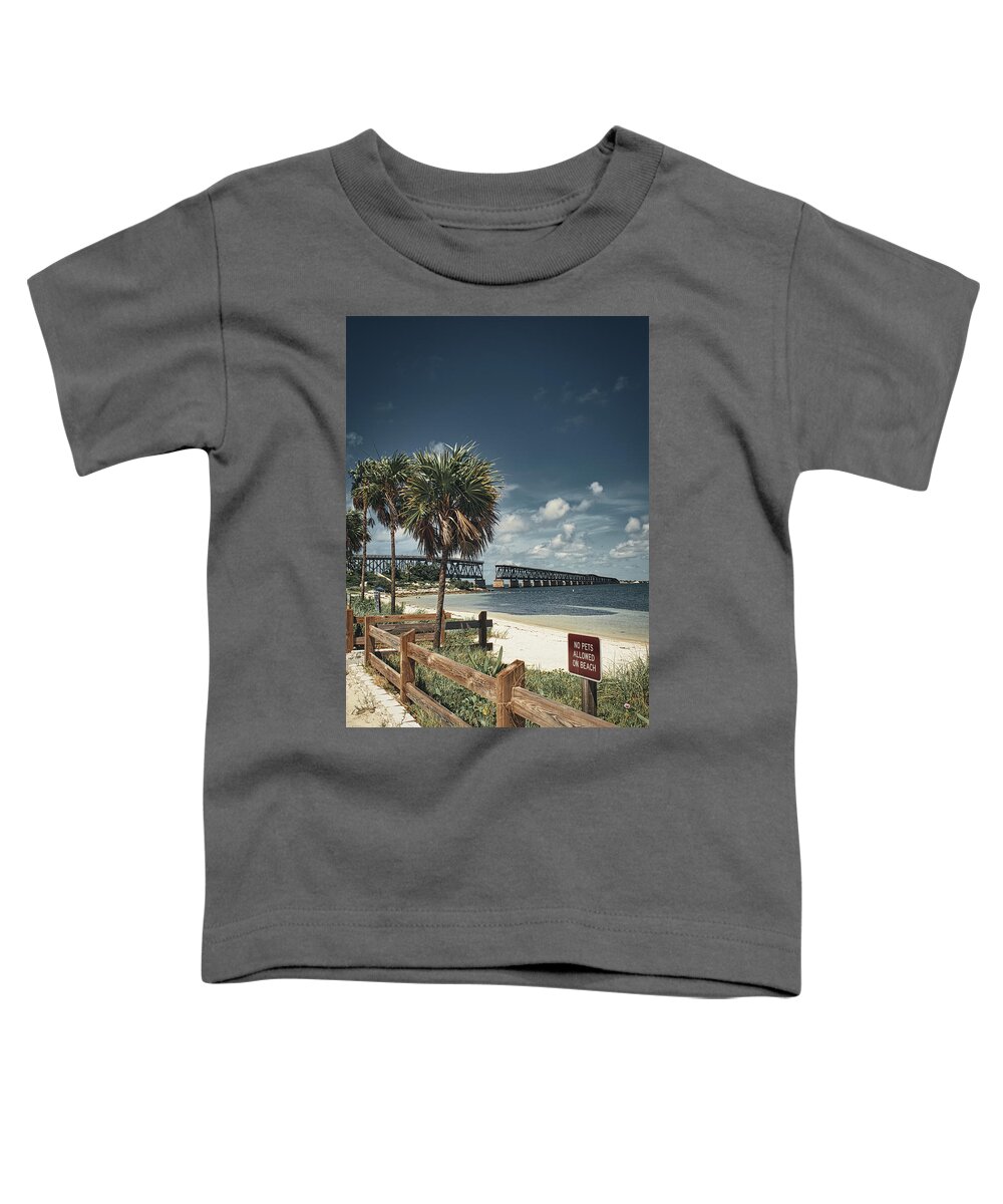 Tree Toddler T-Shirt featuring the photograph Heart of the Florida Keys by Portia Olaughlin