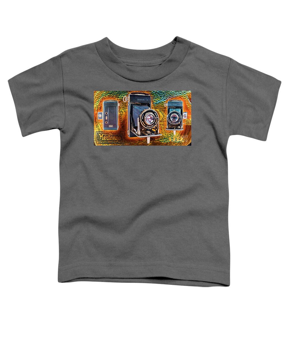 Kodak Toddler T-Shirt featuring the digital art Herlango Renox by Anthony Ellis