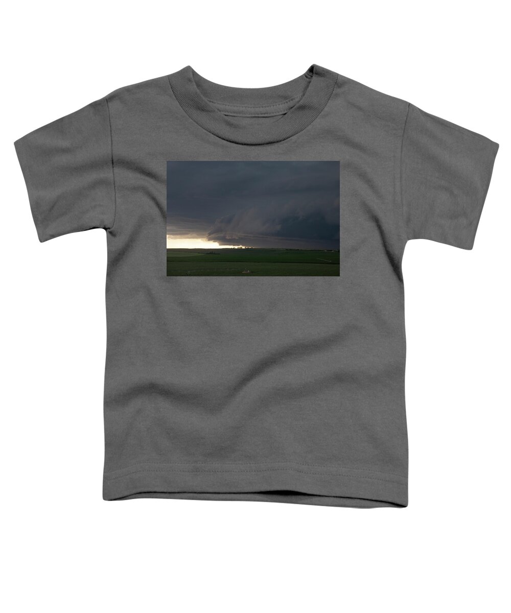 Nebraskasc Toddler T-Shirt featuring the photograph HP Thunder 005 by Dale Kaminski