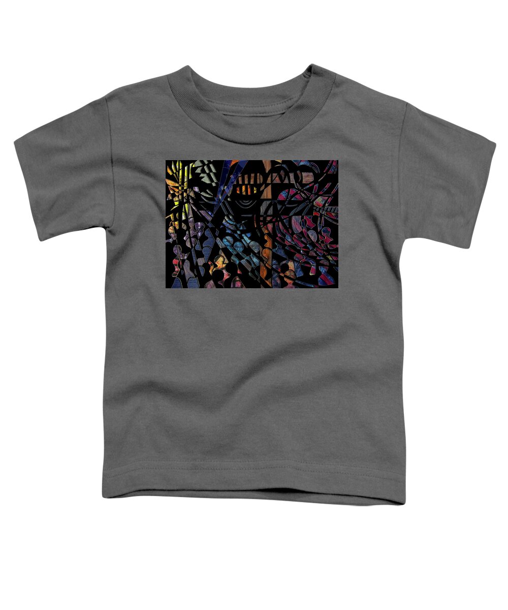 Hypnosis Toddler T-Shirt featuring the painting Hypnosis by Lynellen Nielsen