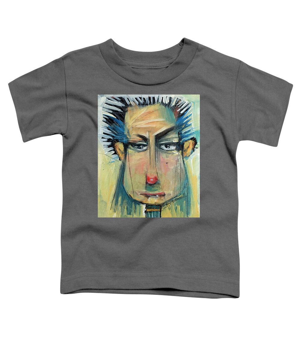 Imogene Toddler T-Shirt featuring the painting Imogene by Tim Nyberg