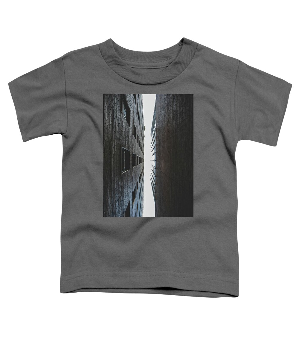 Mountain Toddler T-Shirt featuring the photograph In Between the Cracks by Go and Flow Photos