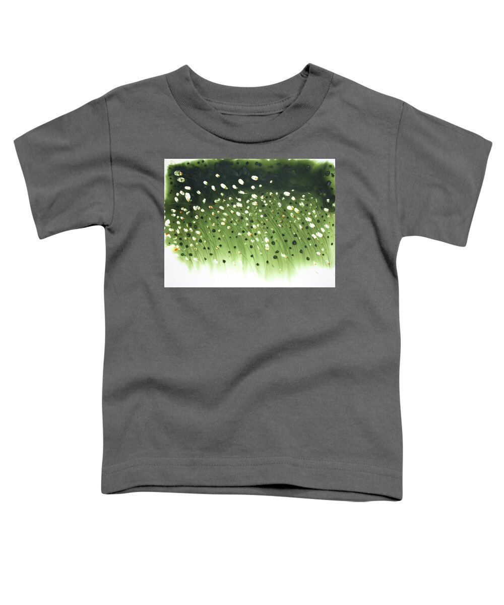  Toddler T-Shirt featuring the painting 'In the Breeze 2' by Petra Rau