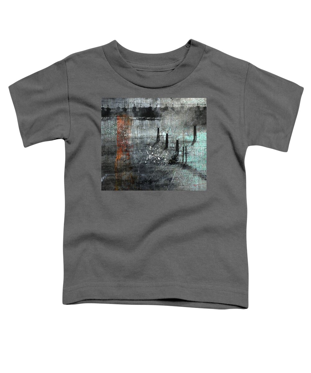 Industrial Toddler T-Shirt featuring the digital art Industrial #3 by Ken Walker