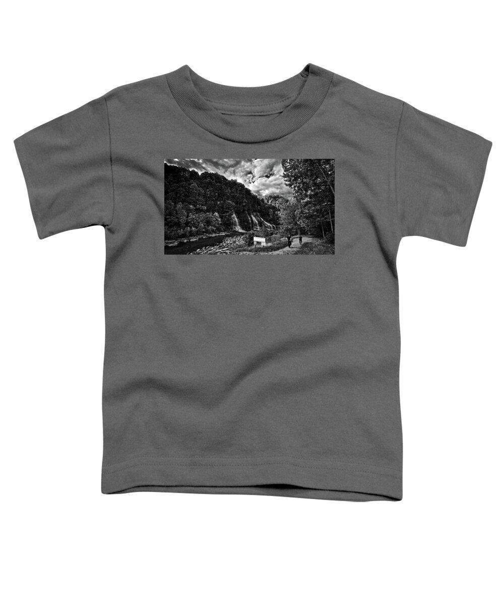 Falls Toddler T-Shirt featuring the photograph Into the Gorge by George Taylor