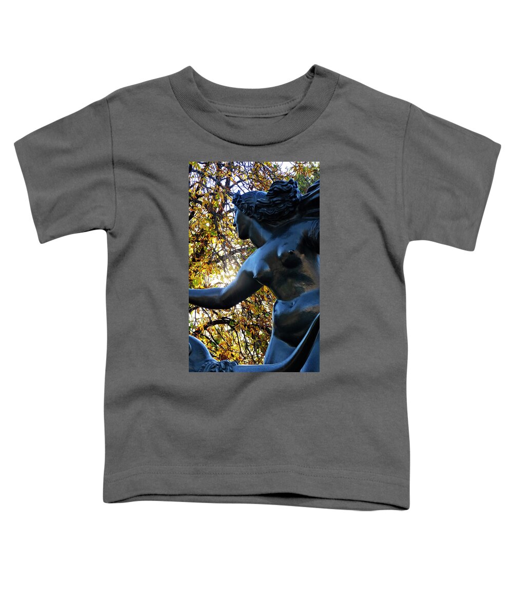 Sunset Toddler T-Shirt featuring the photograph Into the Sunset by Garth Glazier