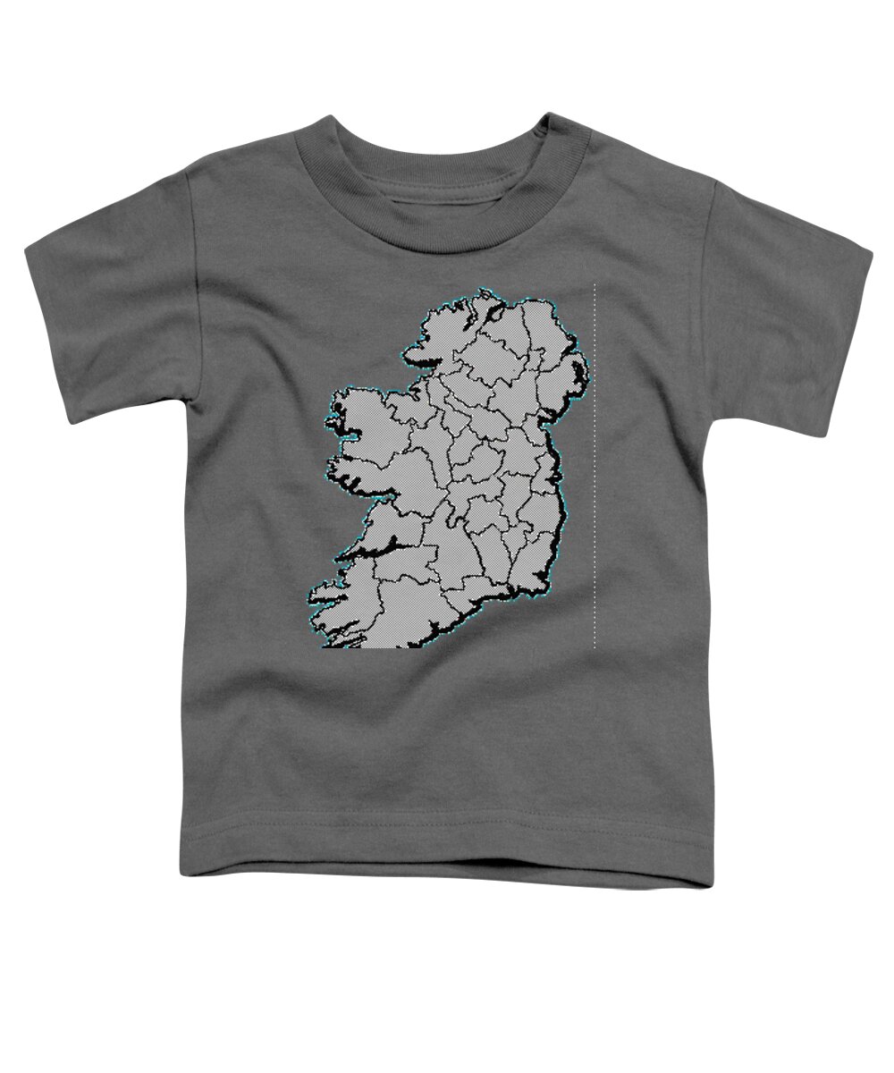  Toddler T-Shirt featuring the painting Ireland by Val Byrne