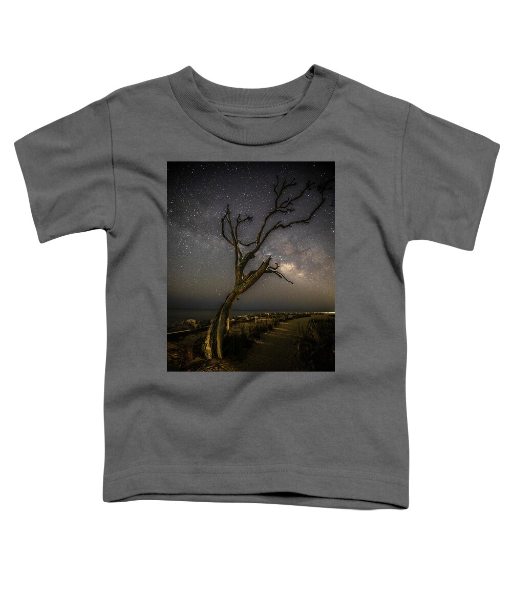 Jekyll Island Toddler T-Shirt featuring the photograph Jekyll Island Night Sky by Nick Noble