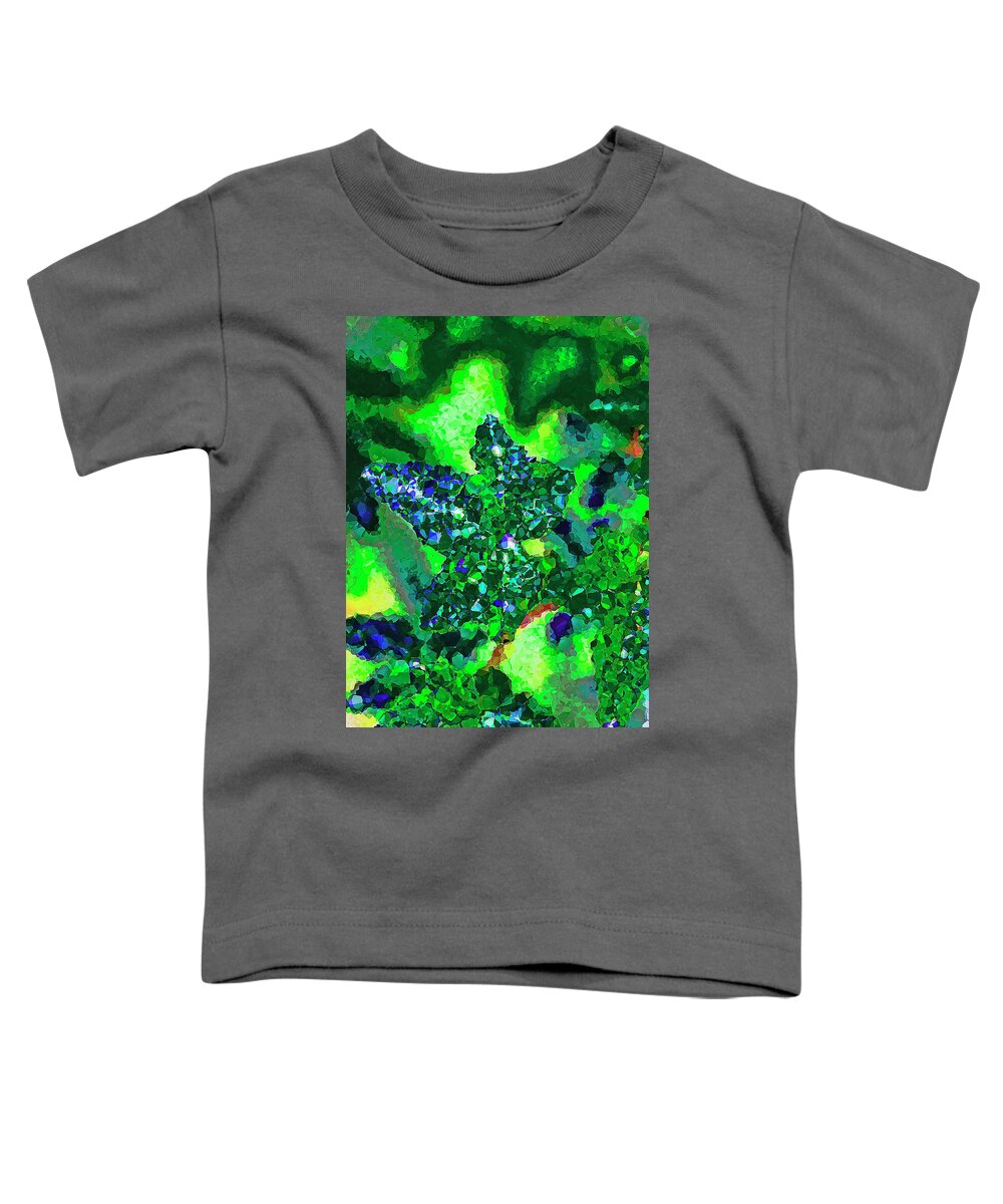 Ivy Toddler T-Shirt featuring the photograph Jeweled Ivy by Amy Sorvillo