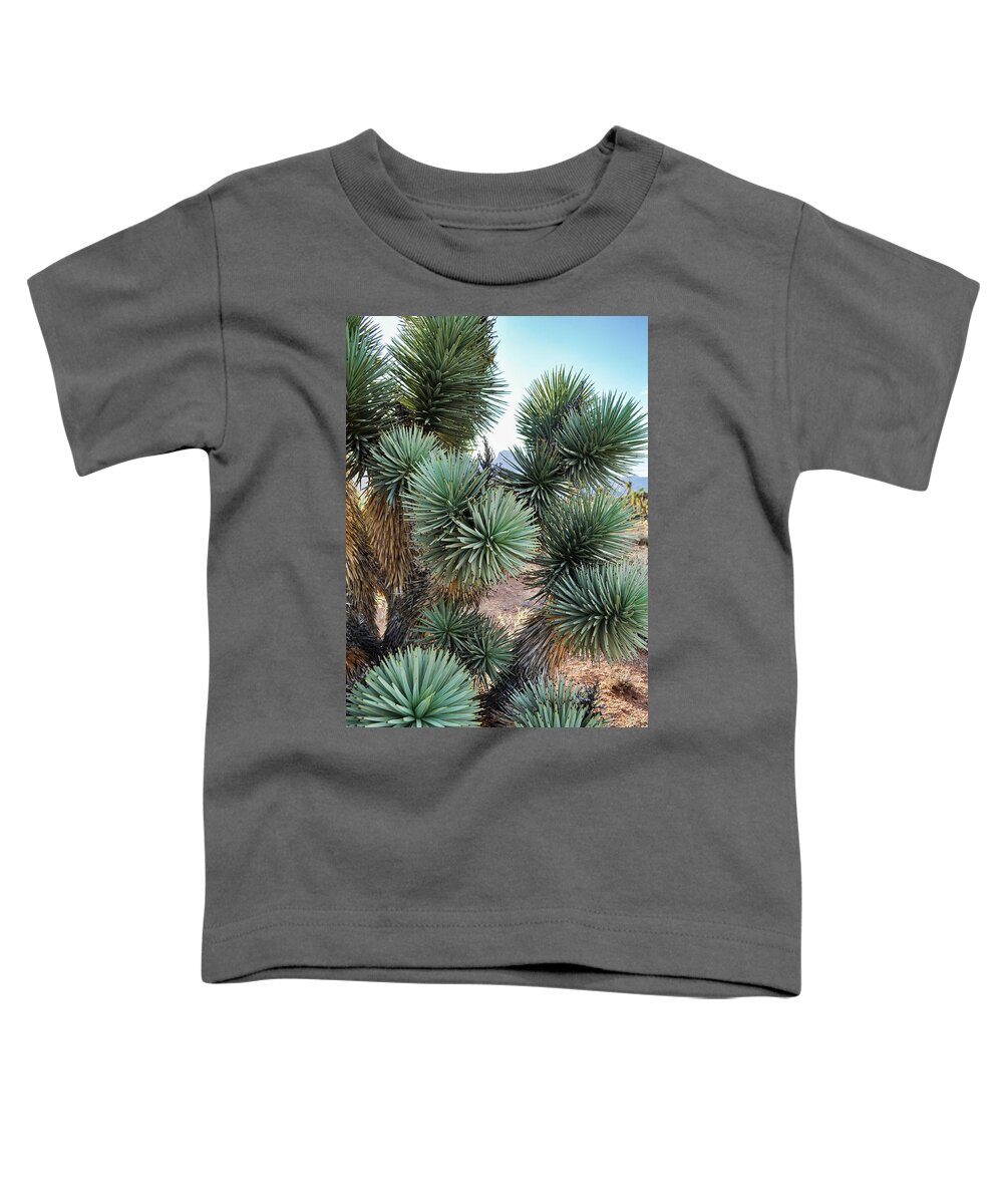 Red Rock Canyon Toddler T-Shirt featuring the photograph Joshua Tree Nevada Portrait by Kyle Hanson