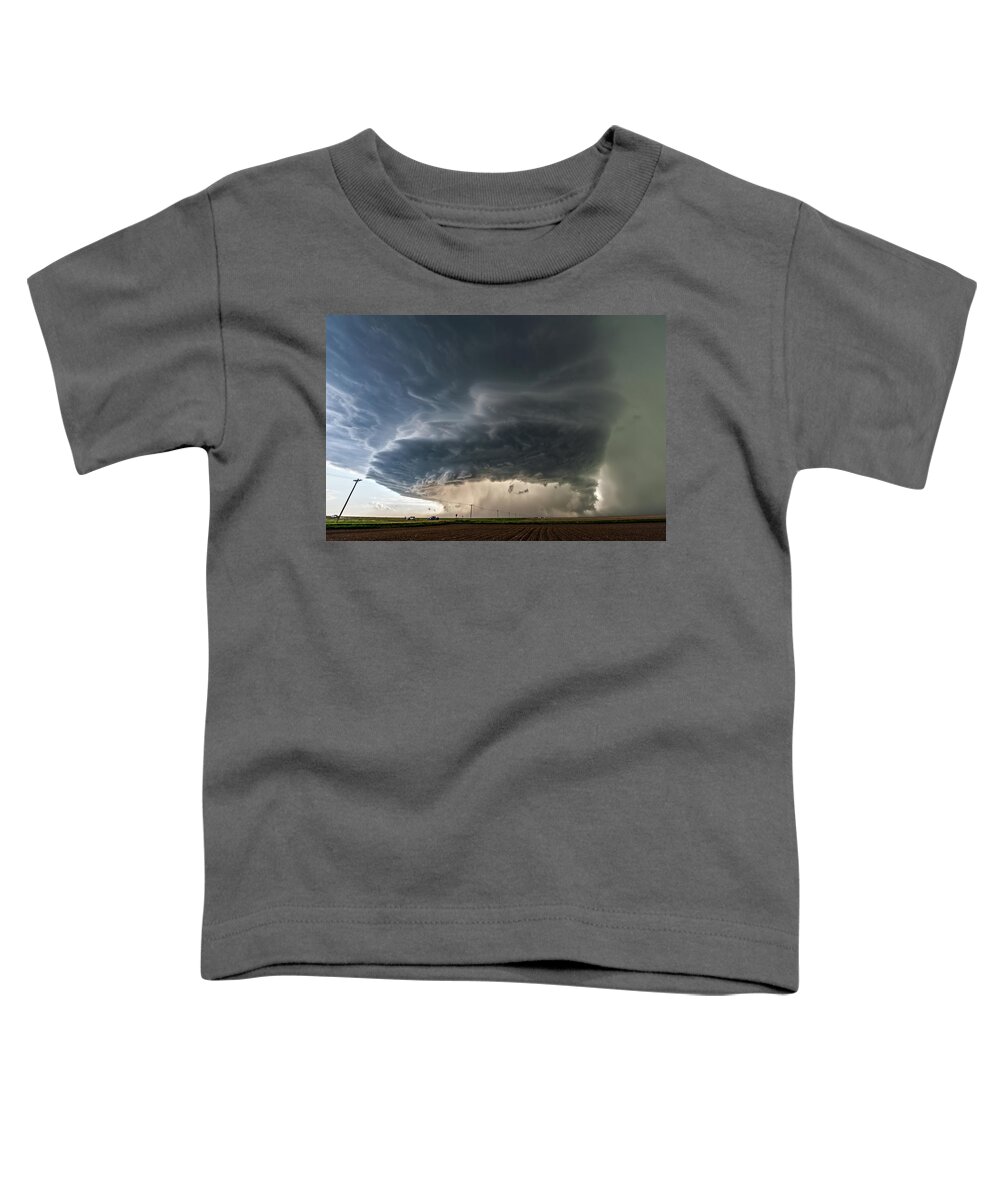 Weather Toddler T-Shirt featuring the photograph Kalvesta, Kansas by Colt Forney