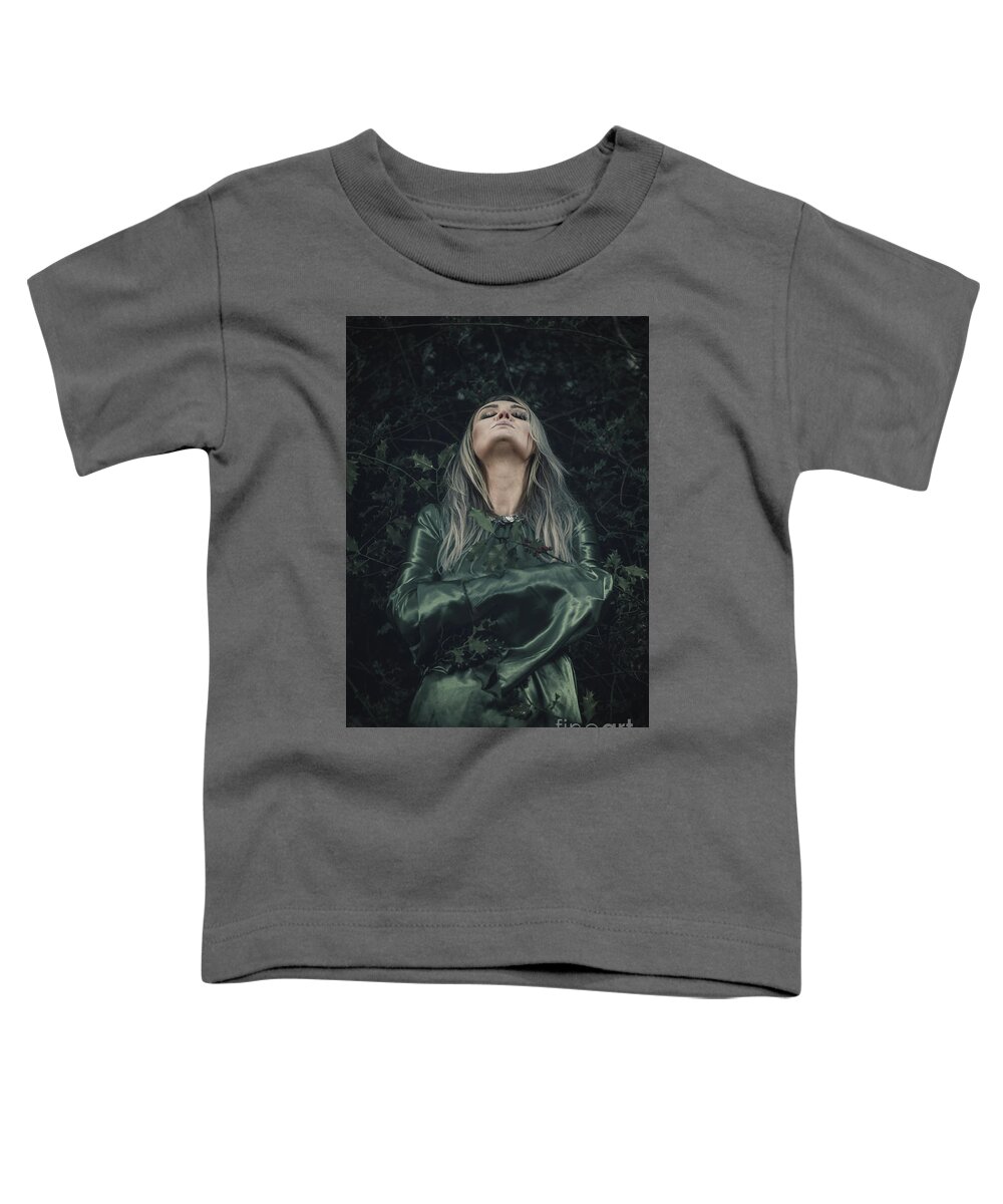 Goit Stock Toddler T-Shirt featuring the photograph Lady of the woods by Mariusz Talarek