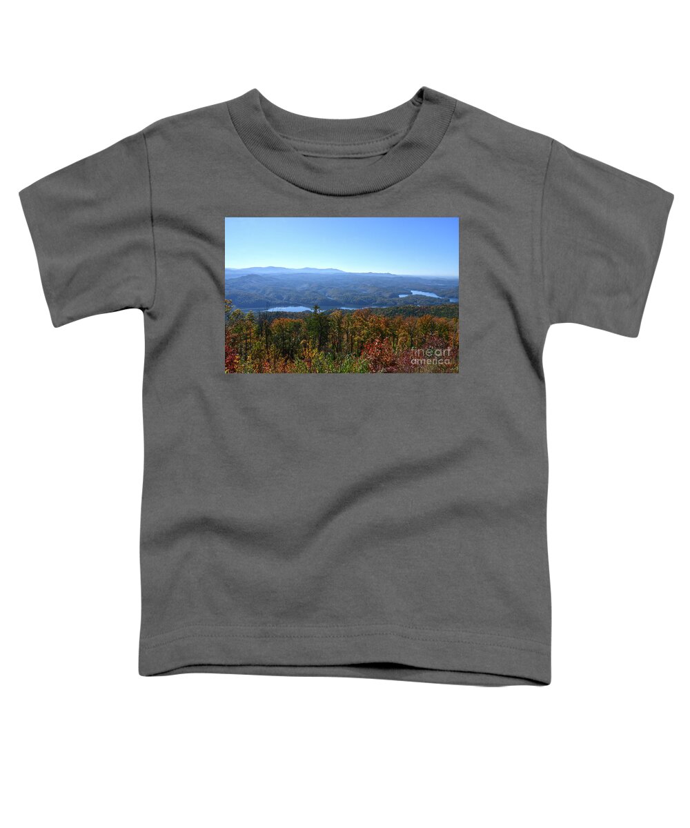 Tennessee Toddler T-Shirt featuring the photograph Lake Ocoee 1 by Phil Perkins