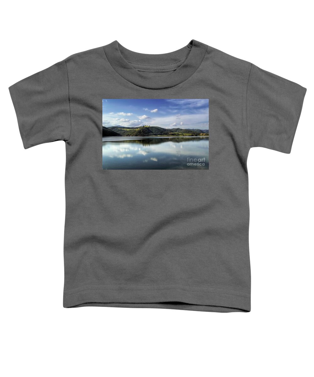 Italy Toddler T-Shirt featuring the photograph Lake Piediluco - Italy by Paolo Signorini