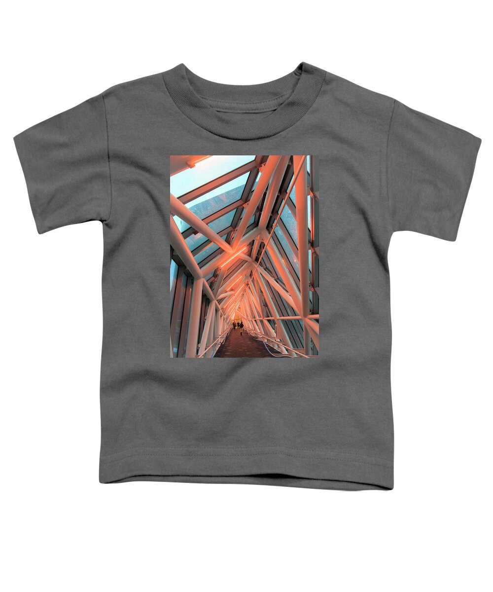 Architecture Toddler T-Shirt featuring the photograph Last Goodbyes by Mary Lee Dereske