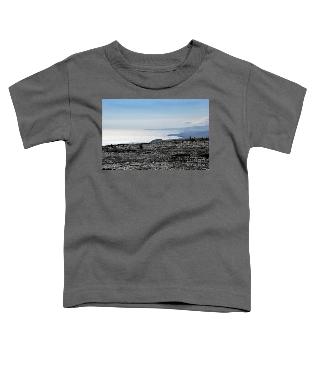 Mauna Ulu Toddler T-Shirt featuring the photograph Lava Mauna Ulu by Cindy Murphy