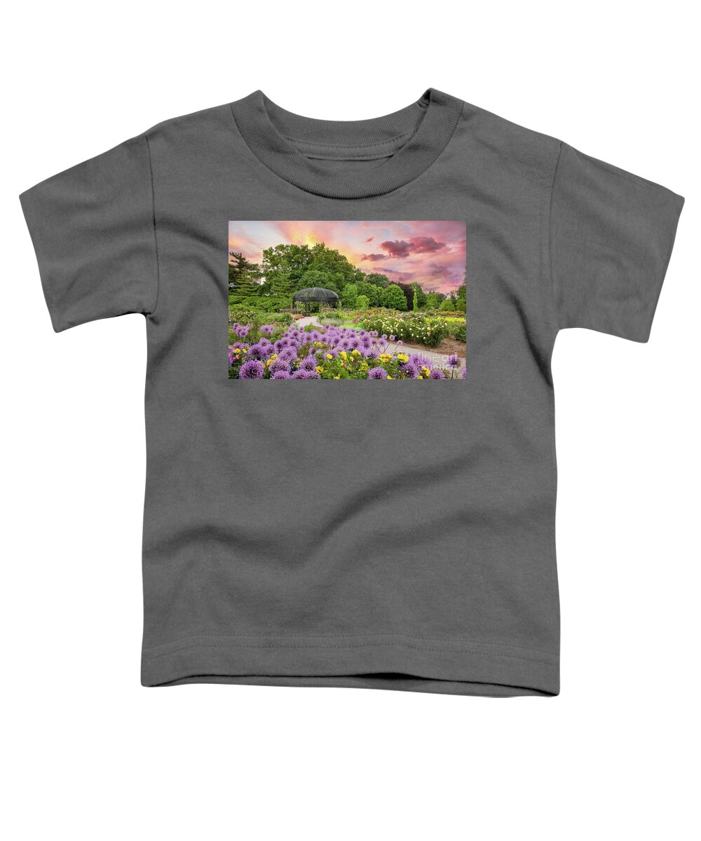 Gardens Toddler T-Shirt featuring the photograph Lavender Garden by Marilyn Cornwell