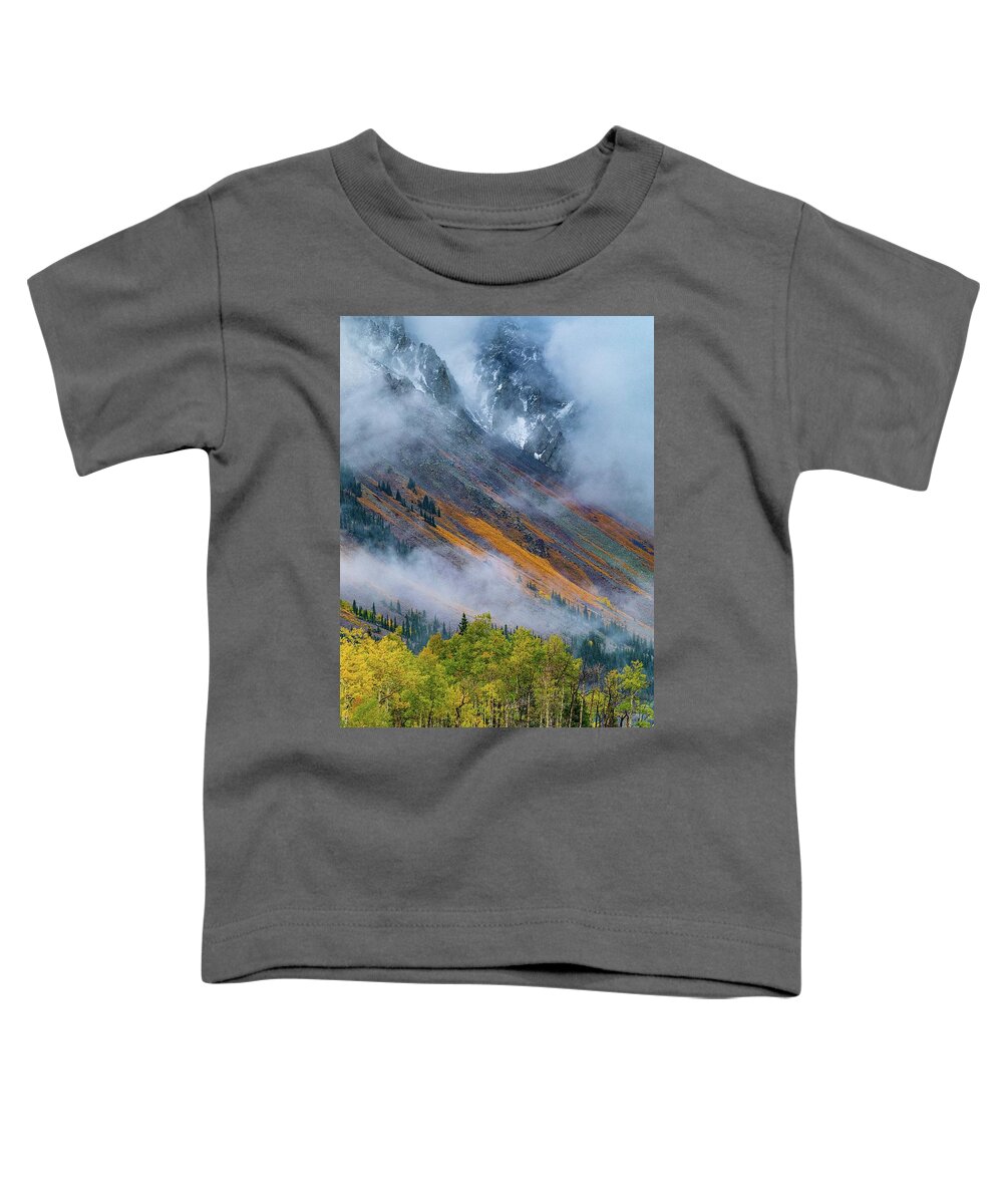 Colorado Toddler T-Shirt featuring the photograph Layers of Color by David Downs