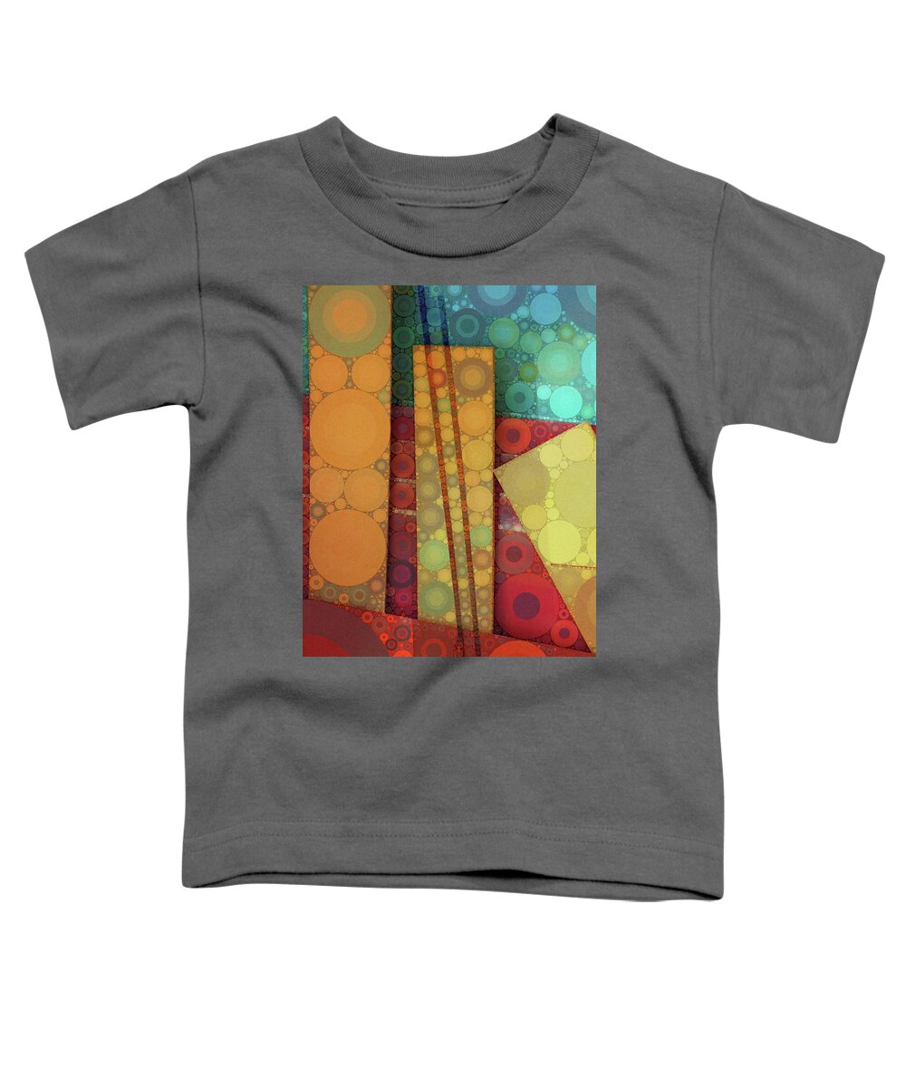 Lean On Me Toddler T-Shirt featuring the digital art Lean On Me by Skip Hunt