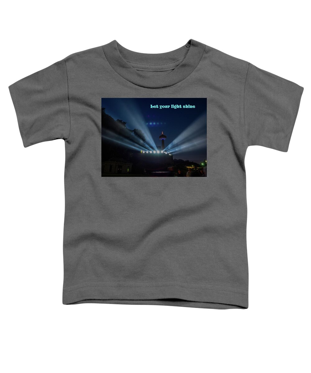 Light Toddler T-Shirt featuring the photograph Let Your Light Shine by James C Richardson