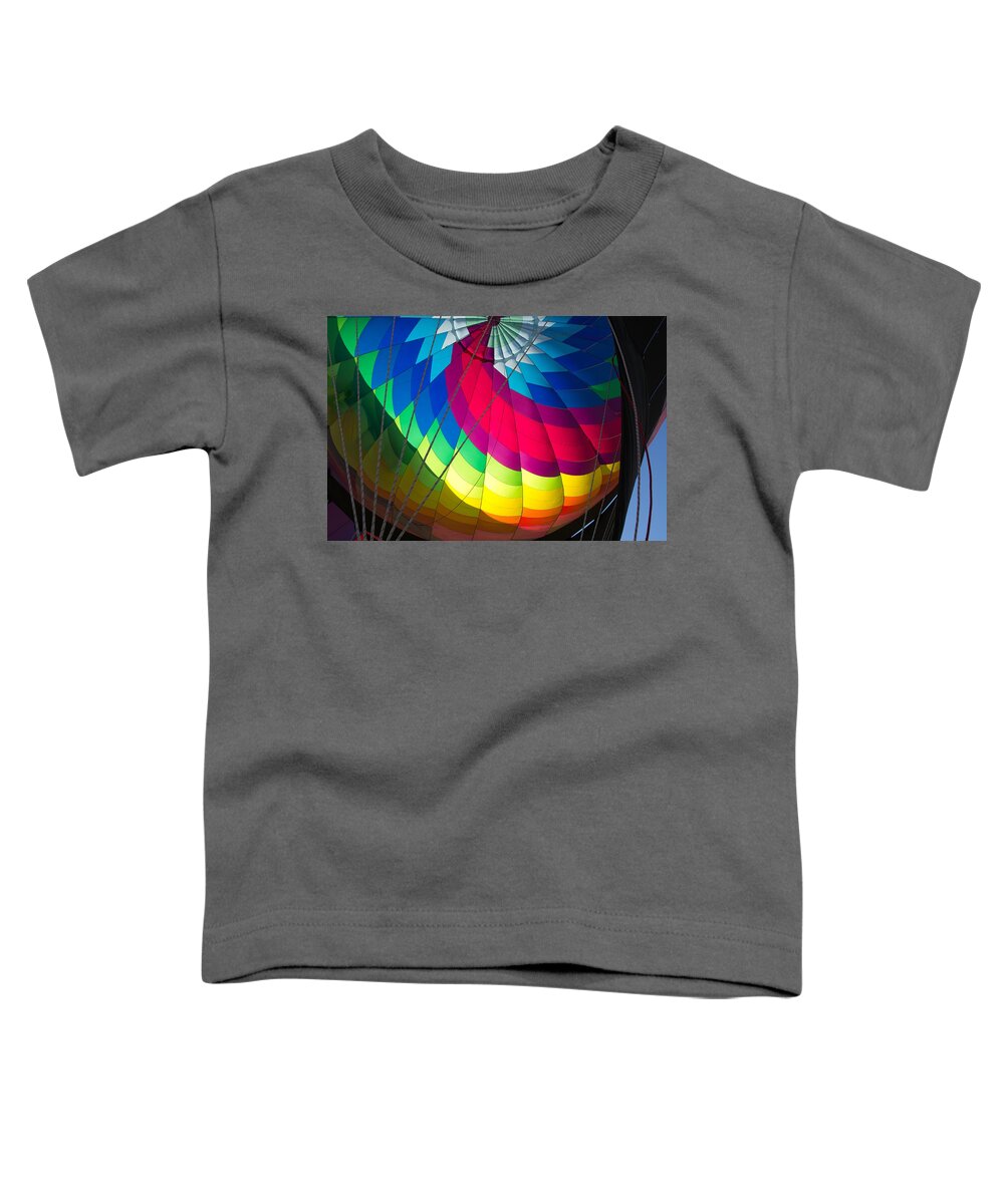 Albuquerque International Ballon Fiesta Toddler T-Shirt featuring the photograph Looking In by Segura Shaw Photography