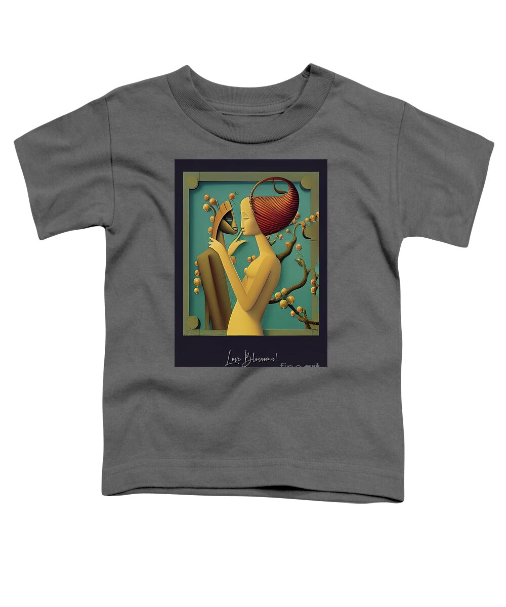 Love Toddler T-Shirt featuring the photograph Love Blossoms by Jack Torcello