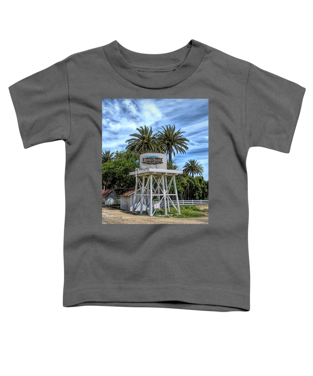 Matteis Tavern Los Olivos Stage Coach Stop Toddler T-Shirt featuring the photograph Mattei's Tavern Los Olivos Detail by Floyd Snyder