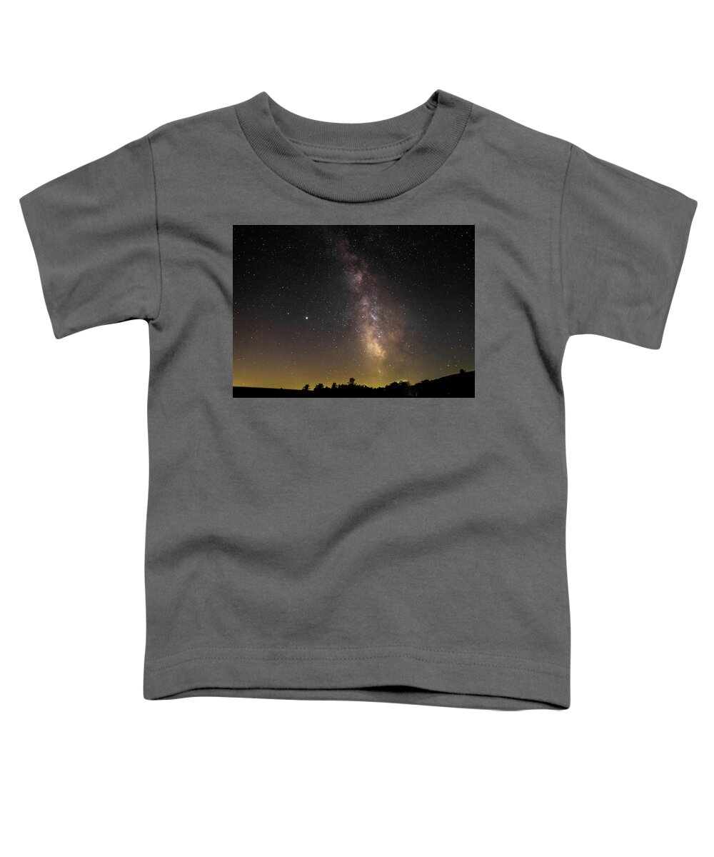 Galaxy Toddler T-Shirt featuring the photograph Milky Way June 2020 - 2 by Amelia Pearn