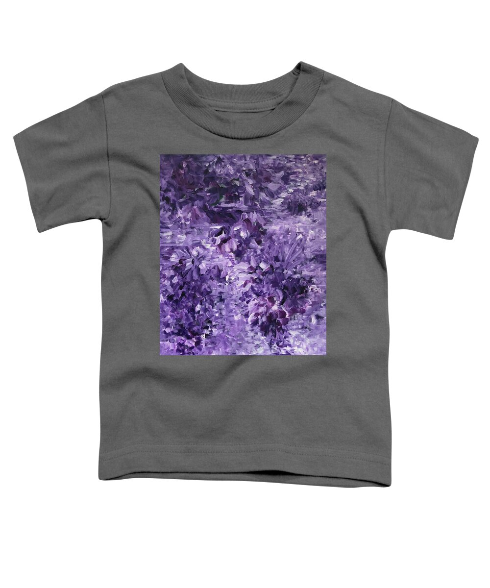 Mirage Toddler T-Shirt featuring the painting Mirage #1 by Milly Tseng