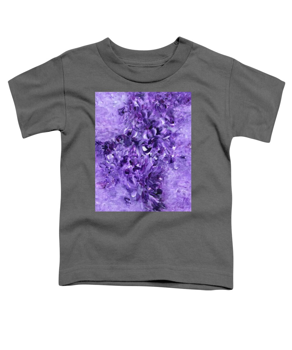 Mirage Toddler T-Shirt featuring the painting Mirage #5 by Milly Tseng