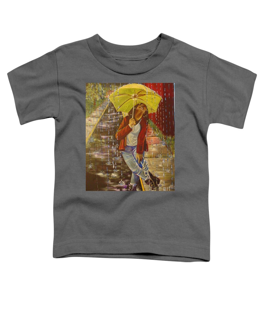 2021 Toddler T-Shirt featuring the painting Mmxxi by Saundra Johnson
