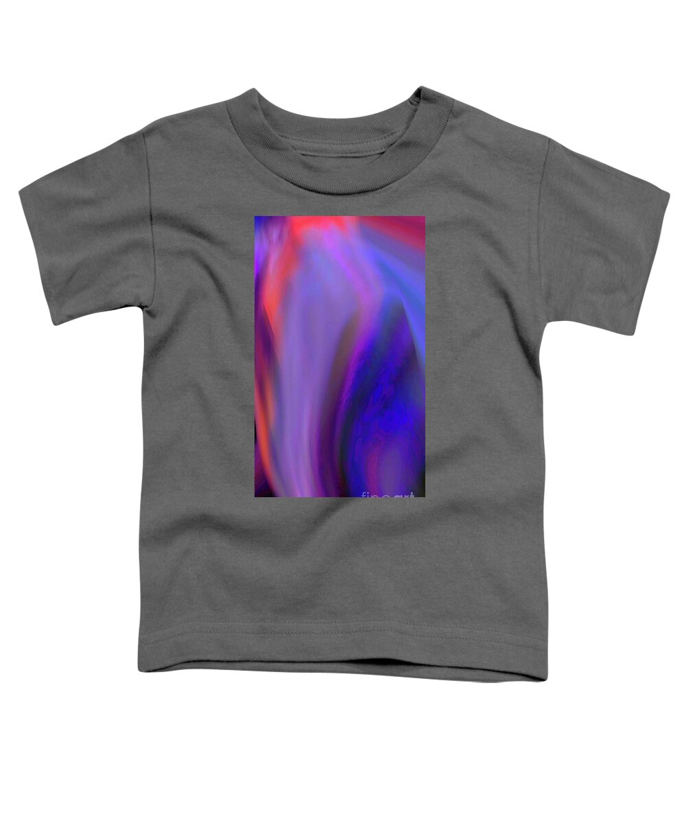  Toddler T-Shirt featuring the digital art Momma Elephant by Glenn Hernandez