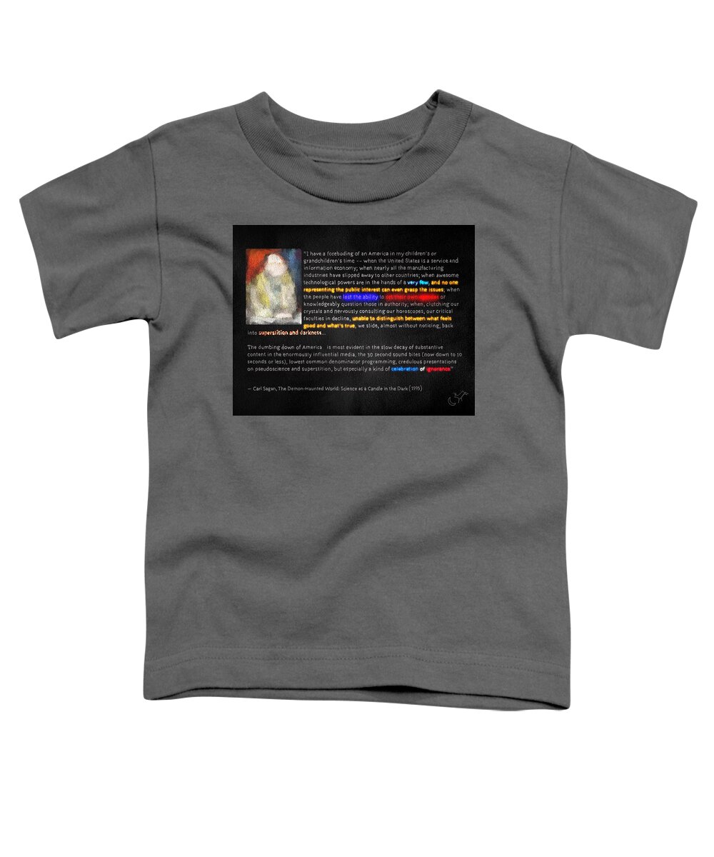  Toddler T-Shirt featuring the digital art Moondeer's Bane by Jason Cardwell
