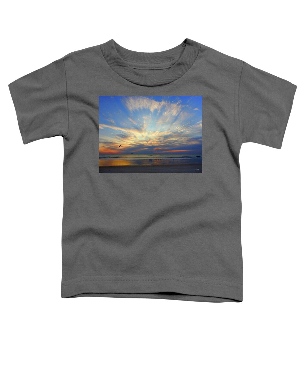 Florida Toddler T-Shirt featuring the photograph Morning Burst by Rod Seel