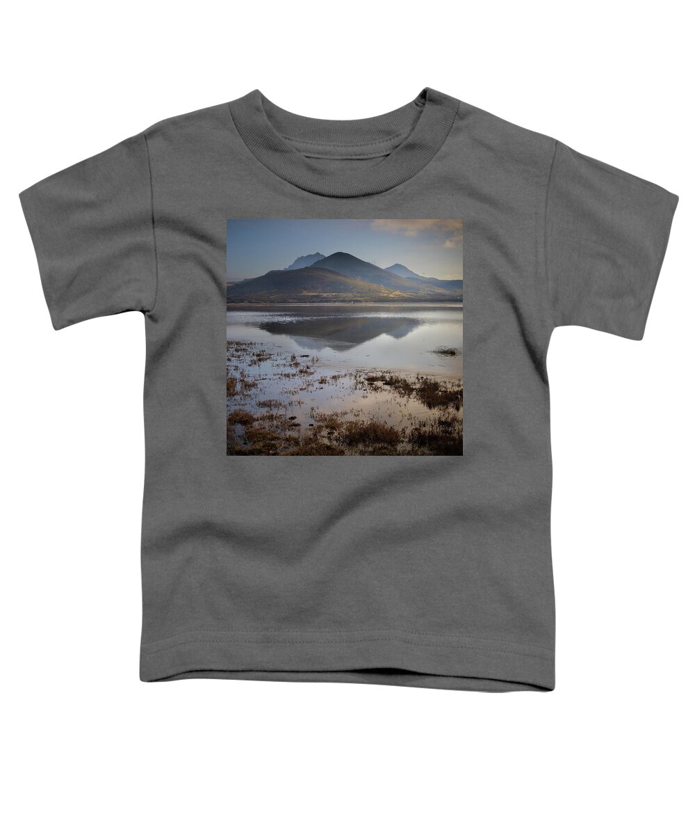  Toddler T-Shirt featuring the photograph Morro Bay Estuary by Lars Mikkelsen