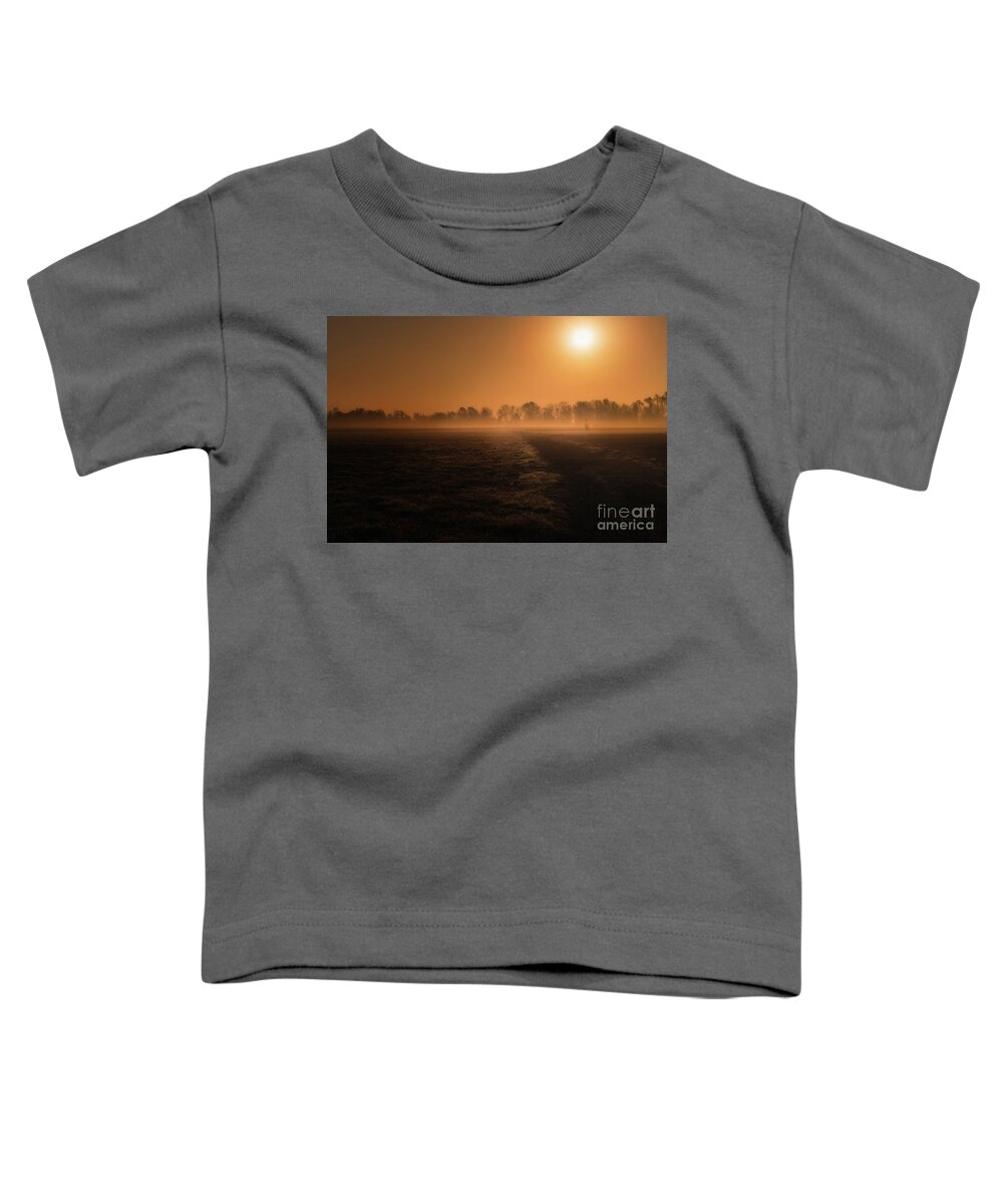 Countryside Toddler T-Shirt featuring the photograph Mysterious way by The P