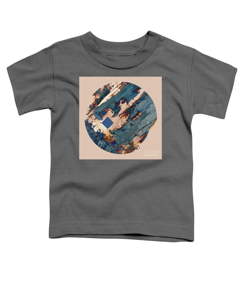 Painting Toddler T-Shirt featuring the painting N1-20 i by Paul Davenport