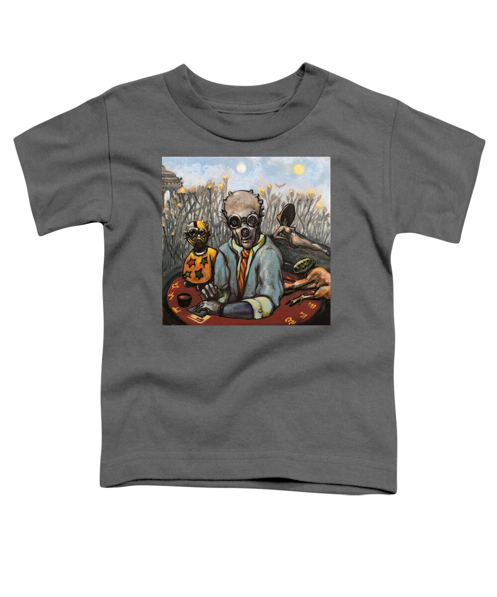Mutants Toddler T-Shirt featuring the painting New Deal by William Stoneham
