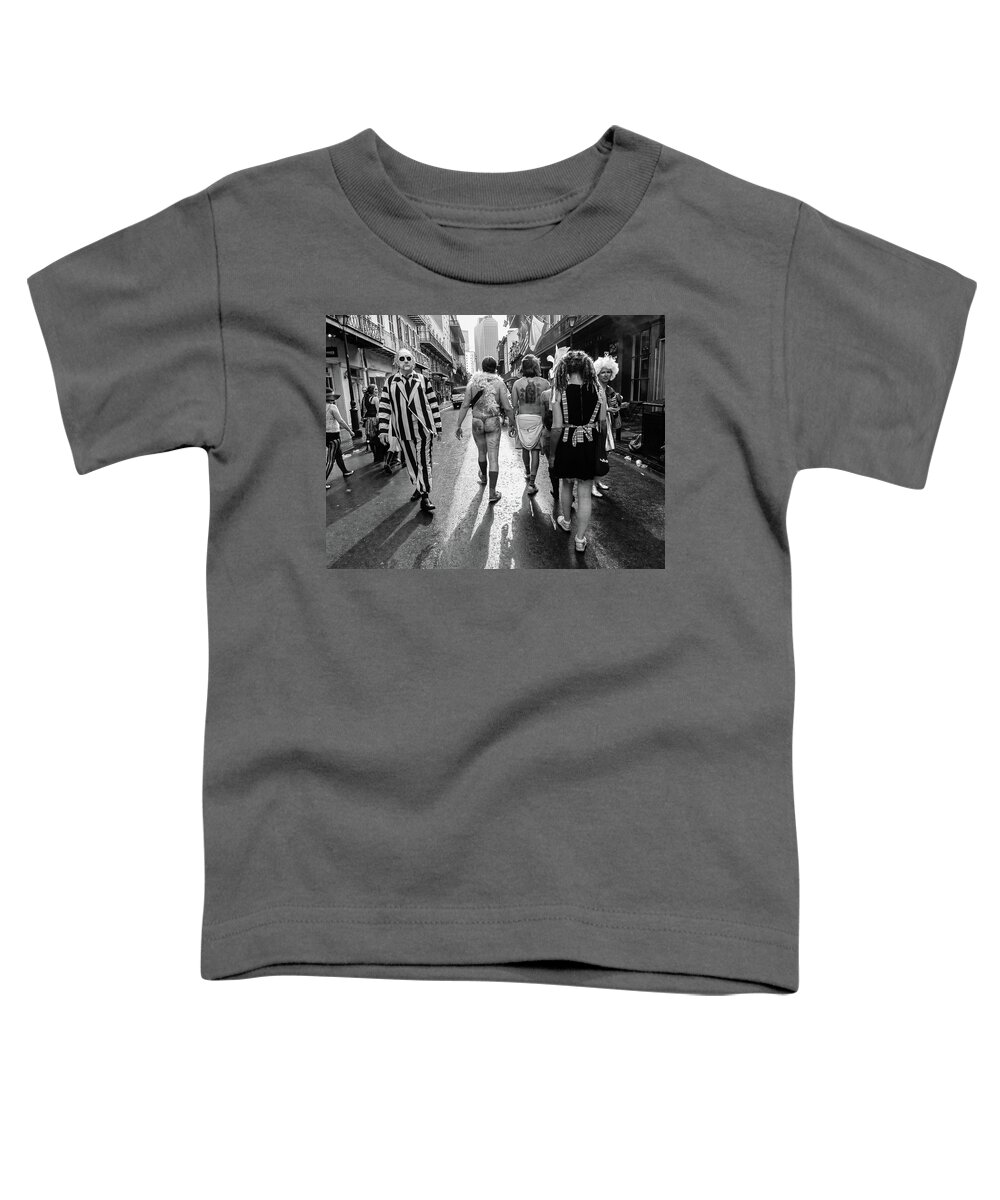 New Orleans Toddler T-Shirt featuring the photograph New Orleans Street Scene by Cheryl Prather