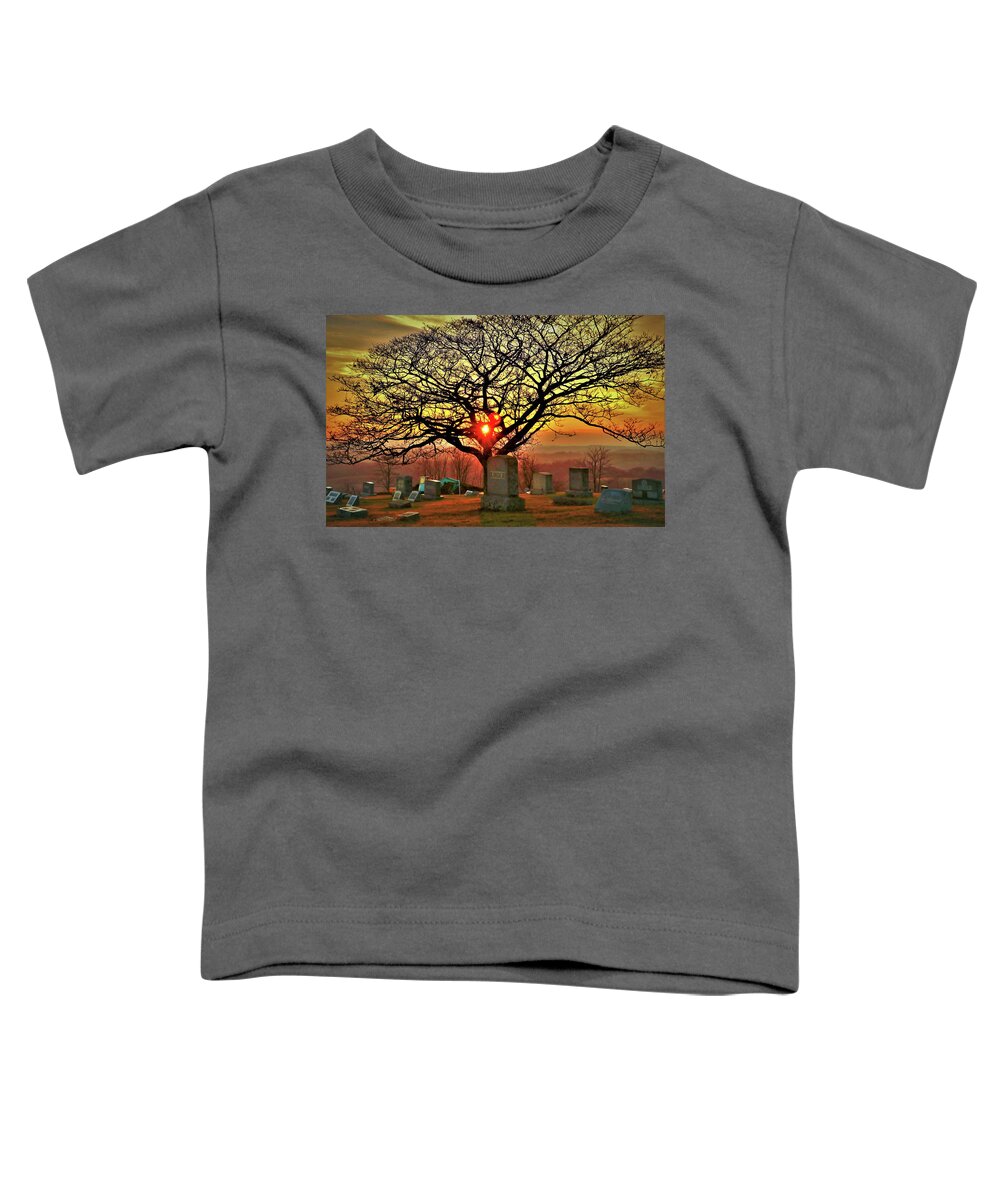 Spirts Dance Toddler T-Shirt featuring the photograph No Sleep Tonight by William Rockwell