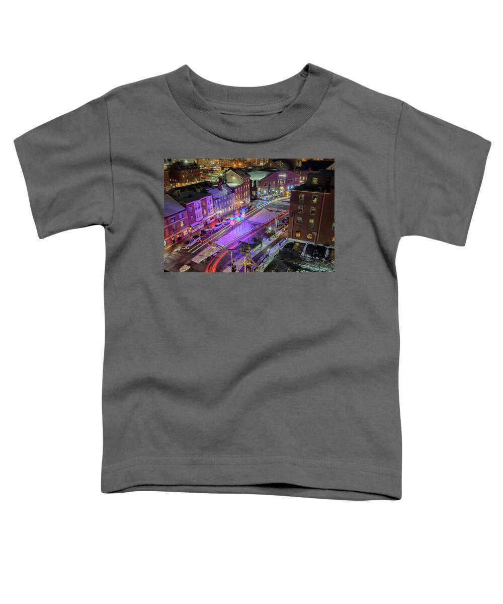 Old Port Toddler T-Shirt featuring the photograph Old Port by Bob Doucette