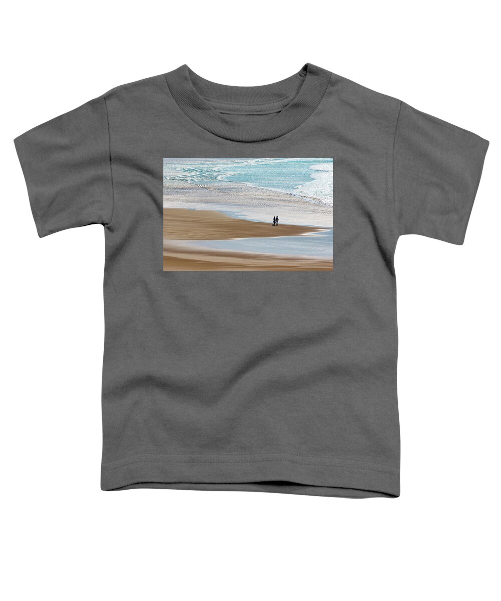 Donegal Toddler T-Shirt featuring the photograph On The Edge - Horn Head, Donegal by John Soffe